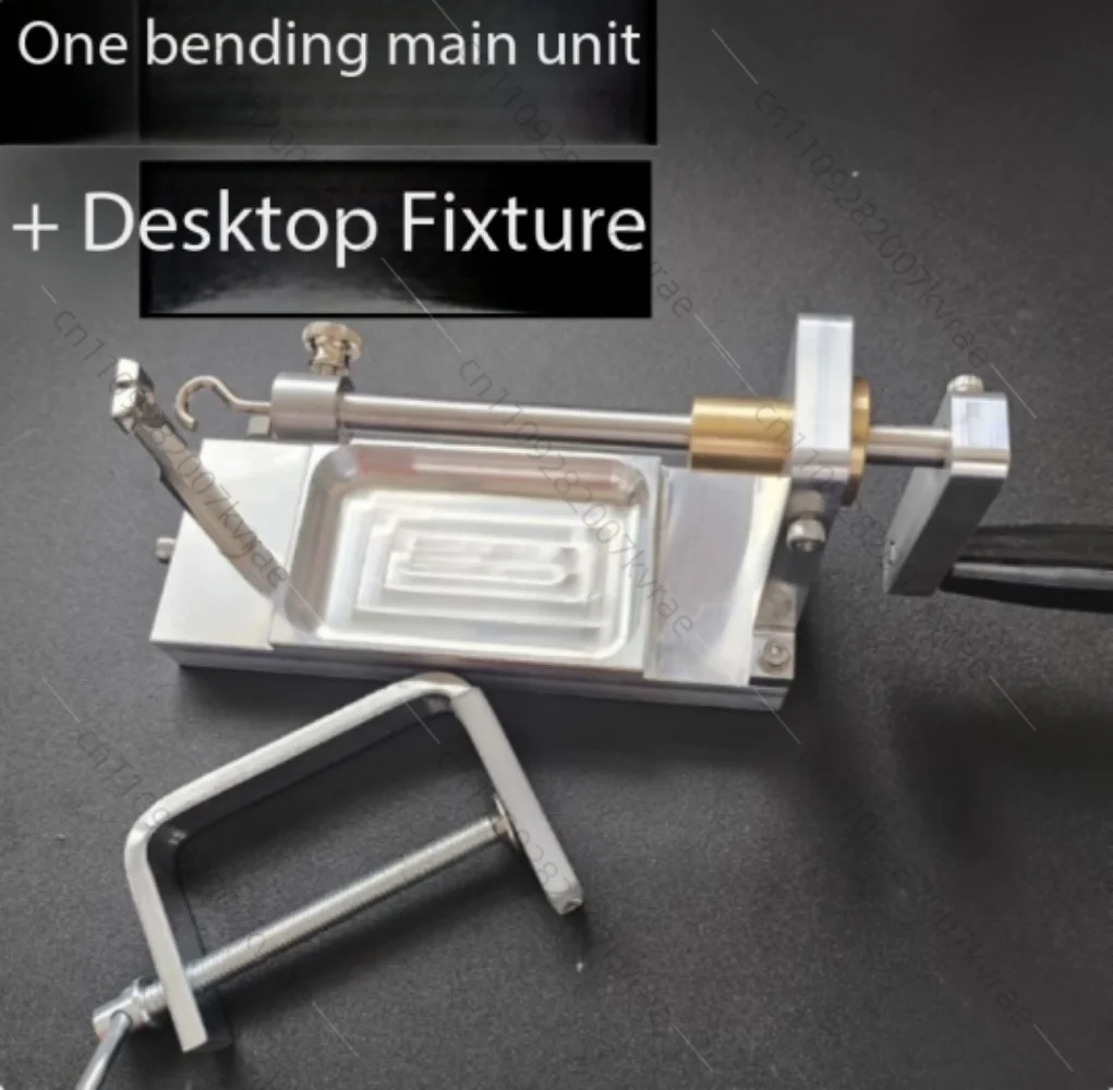 Wire Bending Machine Wire Bending Steel&Coiling Tool – Slow Pitch Jig Fly Tying Bait Making and Reel Winding All-in-One Kit