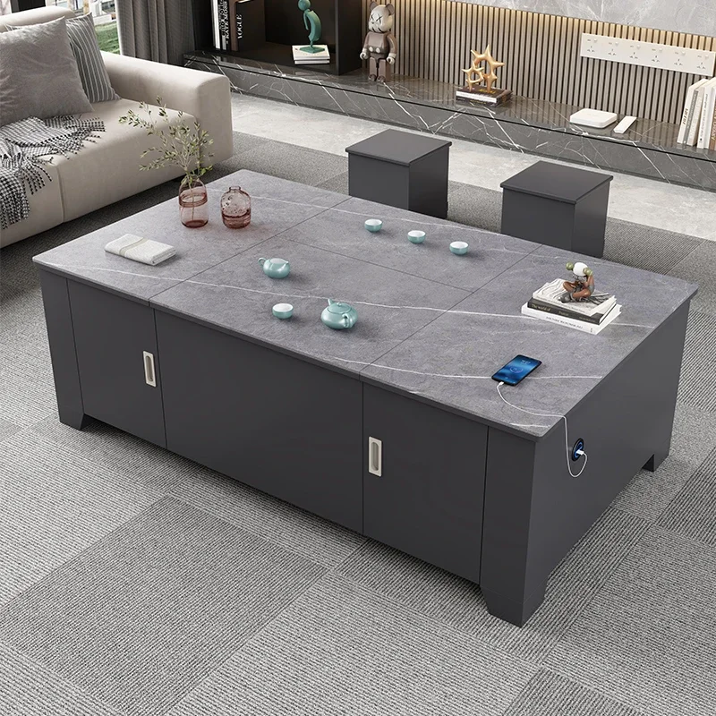 

Storage Modern Coffee Table Trau Hardcover Black Design Minimalist Side Table Nordic Marble Mesa Centro Salon Nordic Furniture