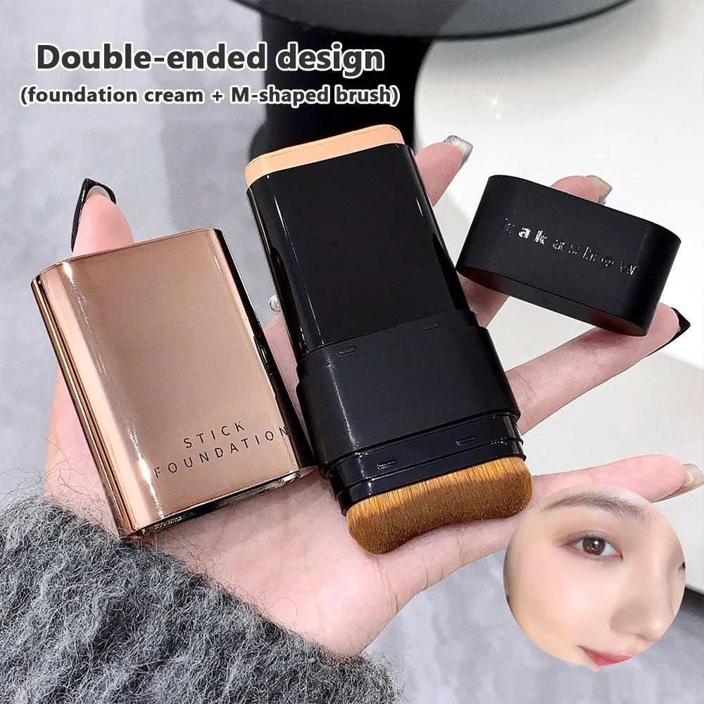 Hot Sale Lightweight Foundation Stick Long-Lasting Full Coverage Moisturizer Natural Finish Makeup Foundation Stick