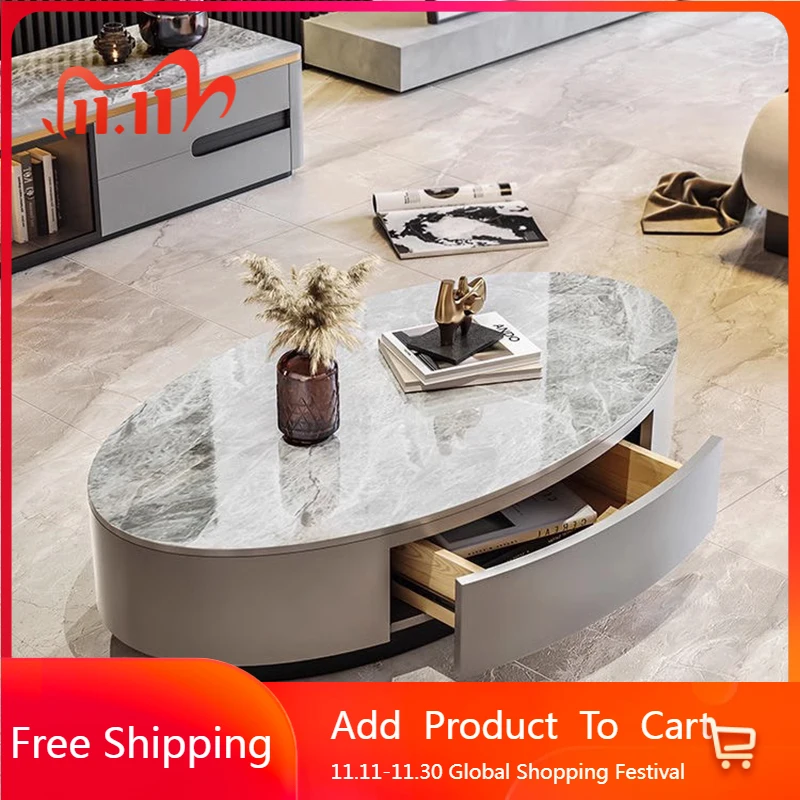 

Drawers Modern Coffee Table Wood Simple Round Transform Minimalist Coffee Table Space Saving Living Room Meubles Home Furniture