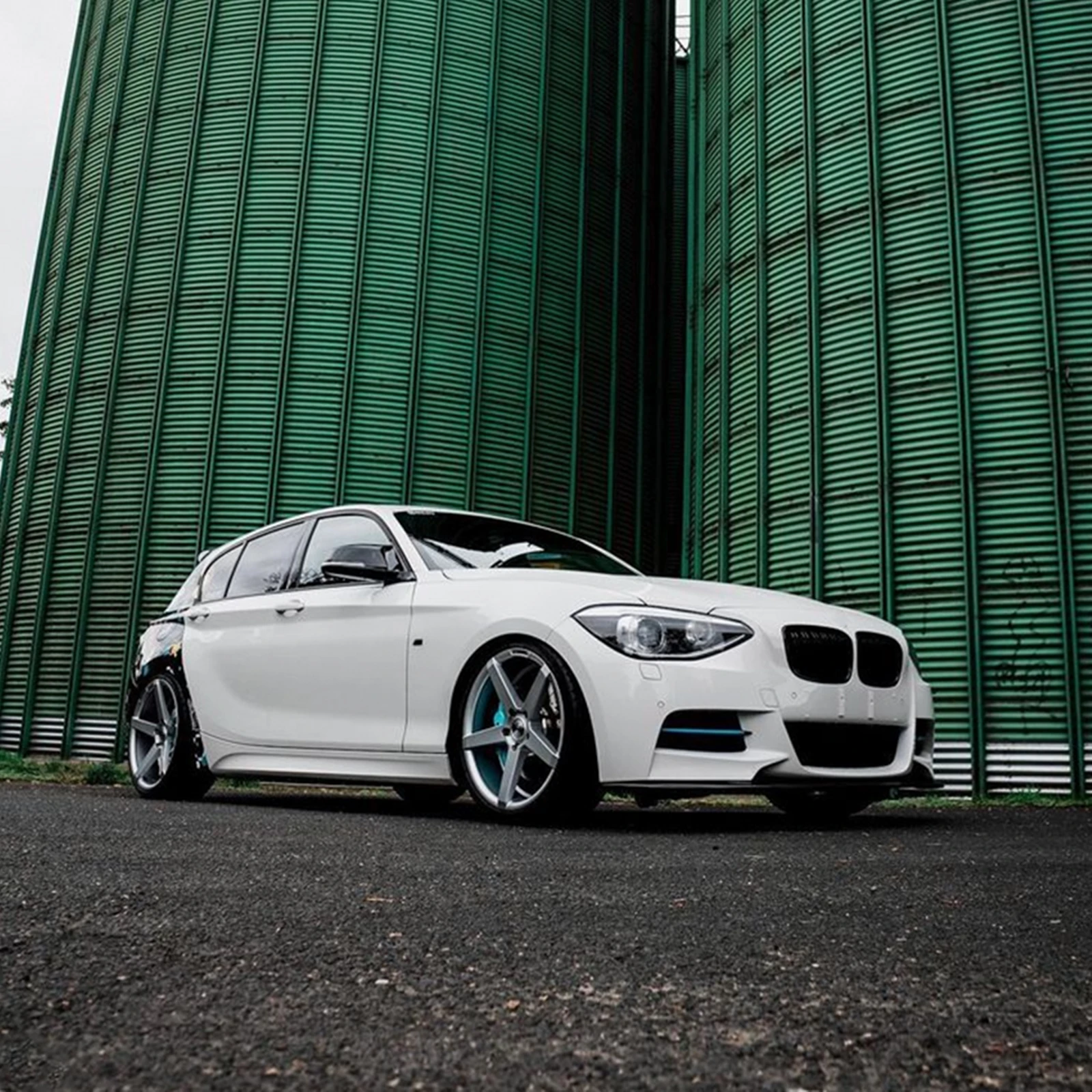 For BMW 1 Series F20 F21 M Sport 118i 120i 2011-2015 Front Bumper Spoiler Lip Splitter Canard Blade Guard Surround Decoration