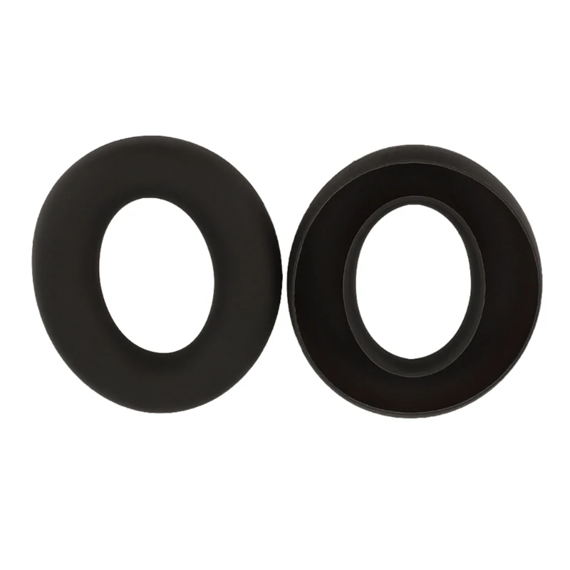 แผ่นรองหูฟังซิลิโคน 1 คู่สำหรับ Space Q45 หูฟังกรณีซิลิโคนแผ่นรองหูฟังหูฟัง