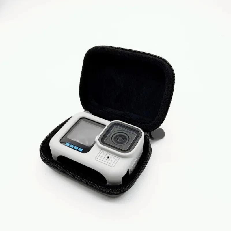 For DJI Action 5 Pro/4/3 & GoPro12/13, mini pouch shock-absorbing anti-scratch storage carry case,