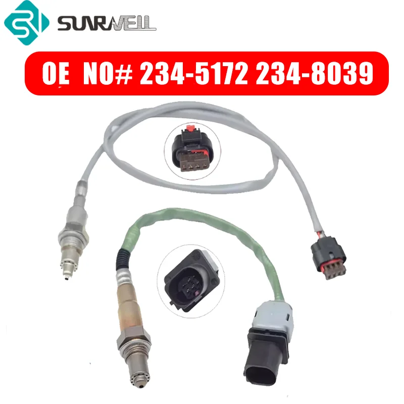 

2pcs 234-5172 234-8039 New Upstream+Downstream Lambda Oxygen O2 Sensor For Ford Fusion 1.5L L4 2014 2015 2016 2017 2018 2019