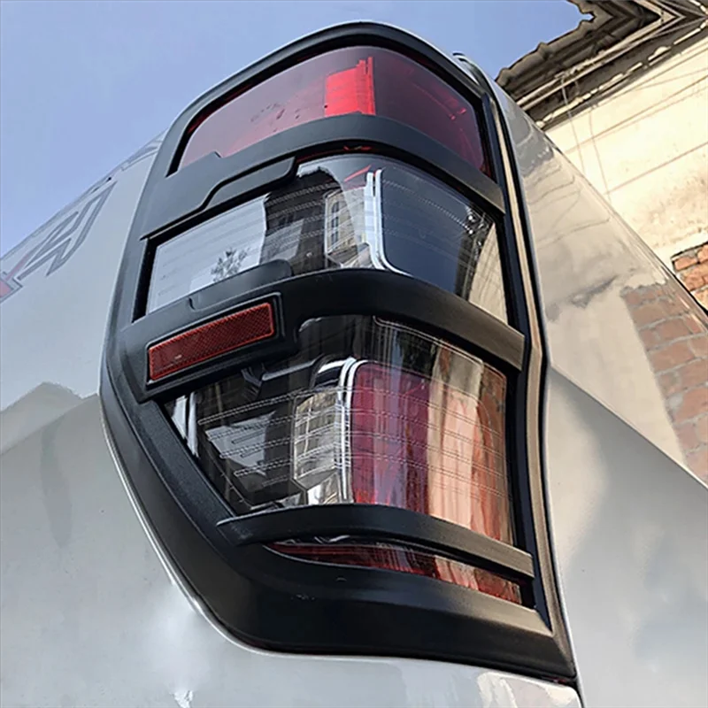 

Rear Lamp Hoods Tail Light Trim Car Tail Light Cover For Ford Ranger T6 T7 T8 XLT XS XL Wildtrak PX PX2 PX3 2012-2021
