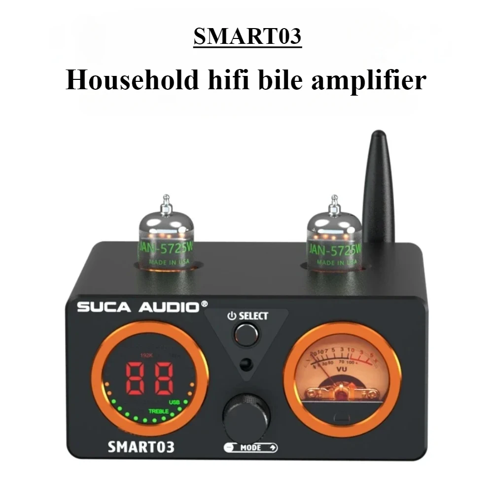 

SUCA AUDIO SMART03 100W bile amplifier with fever decoding pre-stage Bluetooth 5.1 multi-function HIFI high power amplifier