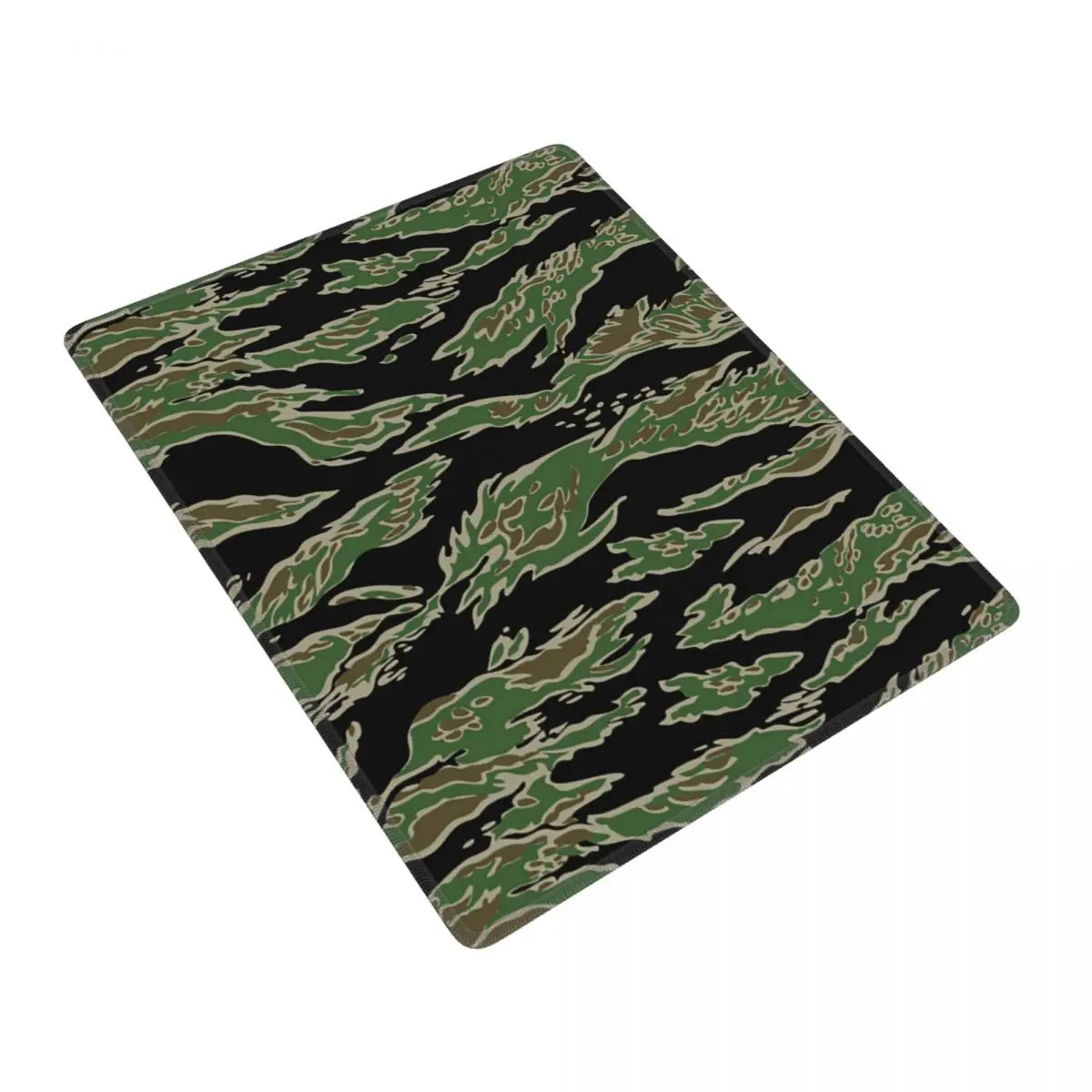Tiger Stripe Camouflage Military Camo Mouse Pad Gamer PC Laptop Mats Keyboard Desk Mat 7x9 in 22x18 cm