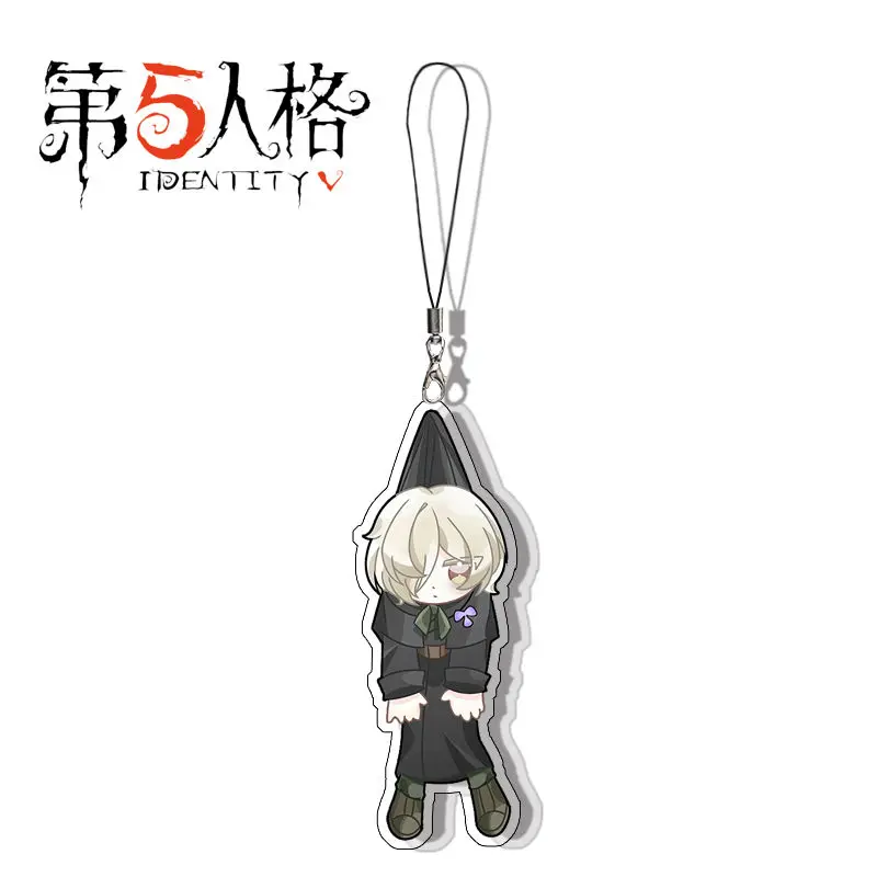 Identity V Luca Balsa Edgar Valden Andrew Kreiss For IPhone/Xiaomi/Huawei Mobile Phone Case Keychain Key Chain Cover Gift Girls