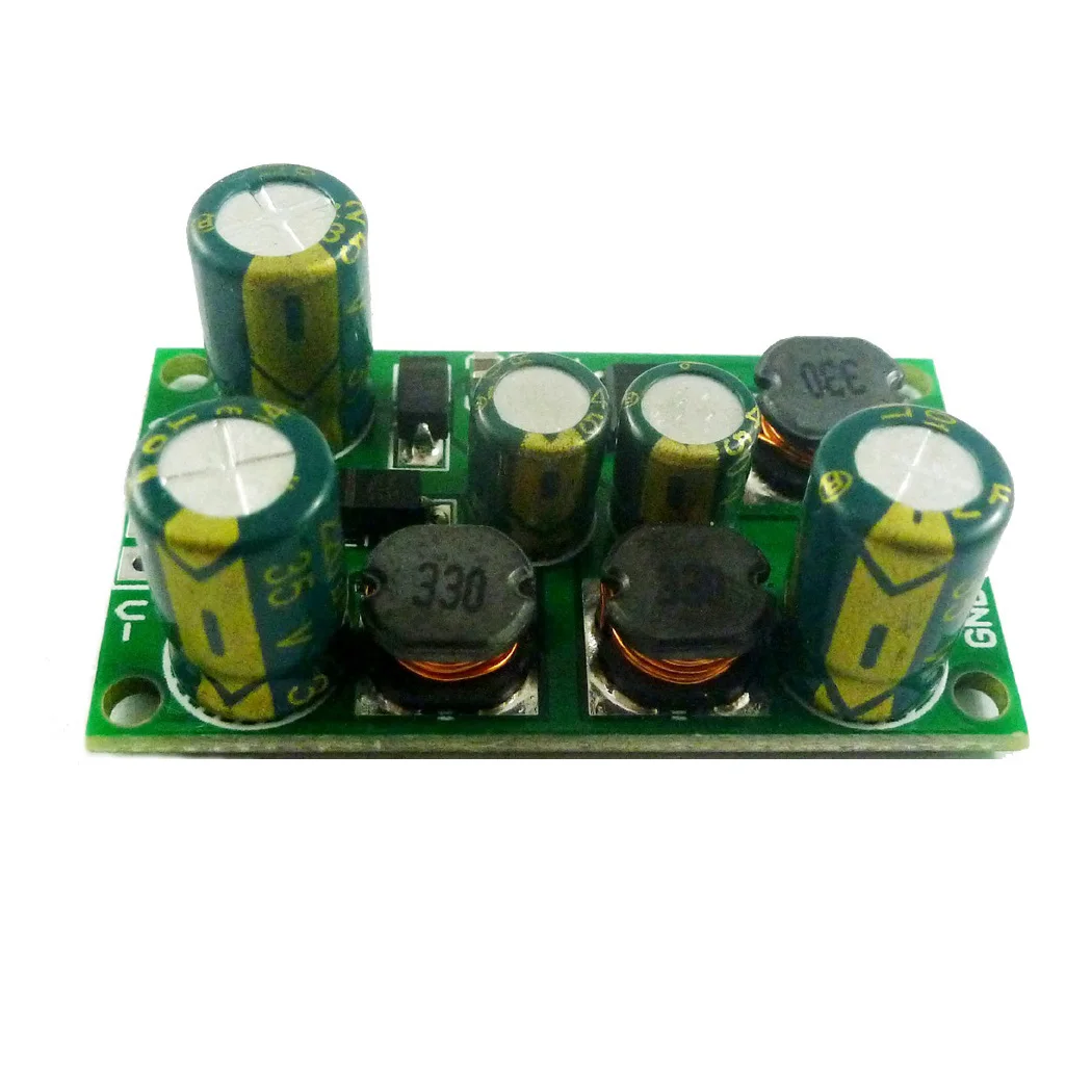 2 In 1 8W Boost-Buck Dual +- Voltage Board 3-24V To 5V 6V 9V 10V 12V 15V 18V 24V For ADC DAC LCD op-amp Speaker