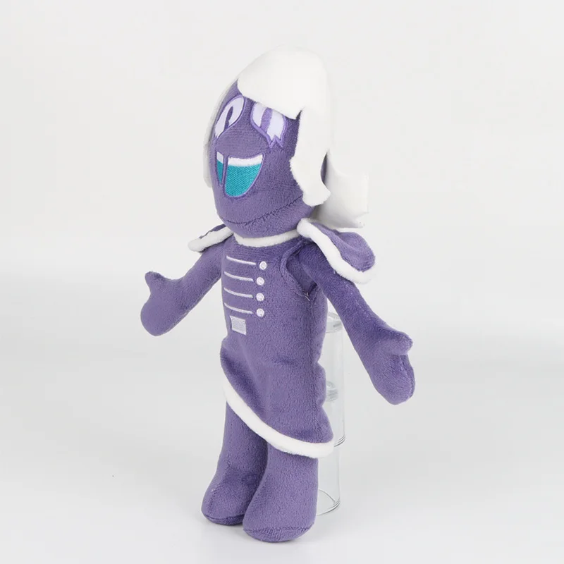 29cm New Deltarune Rouxls Kaard Plush Triangle Rune Stuffed Toy Doll Collectible Gift for Fans Children's Room Decoration