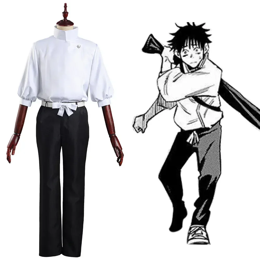 

Anime Jujutsu Kaisen Yuuta Okkotsu Cosplay Costume Top Pants Outfits Halloween Carnival Suit