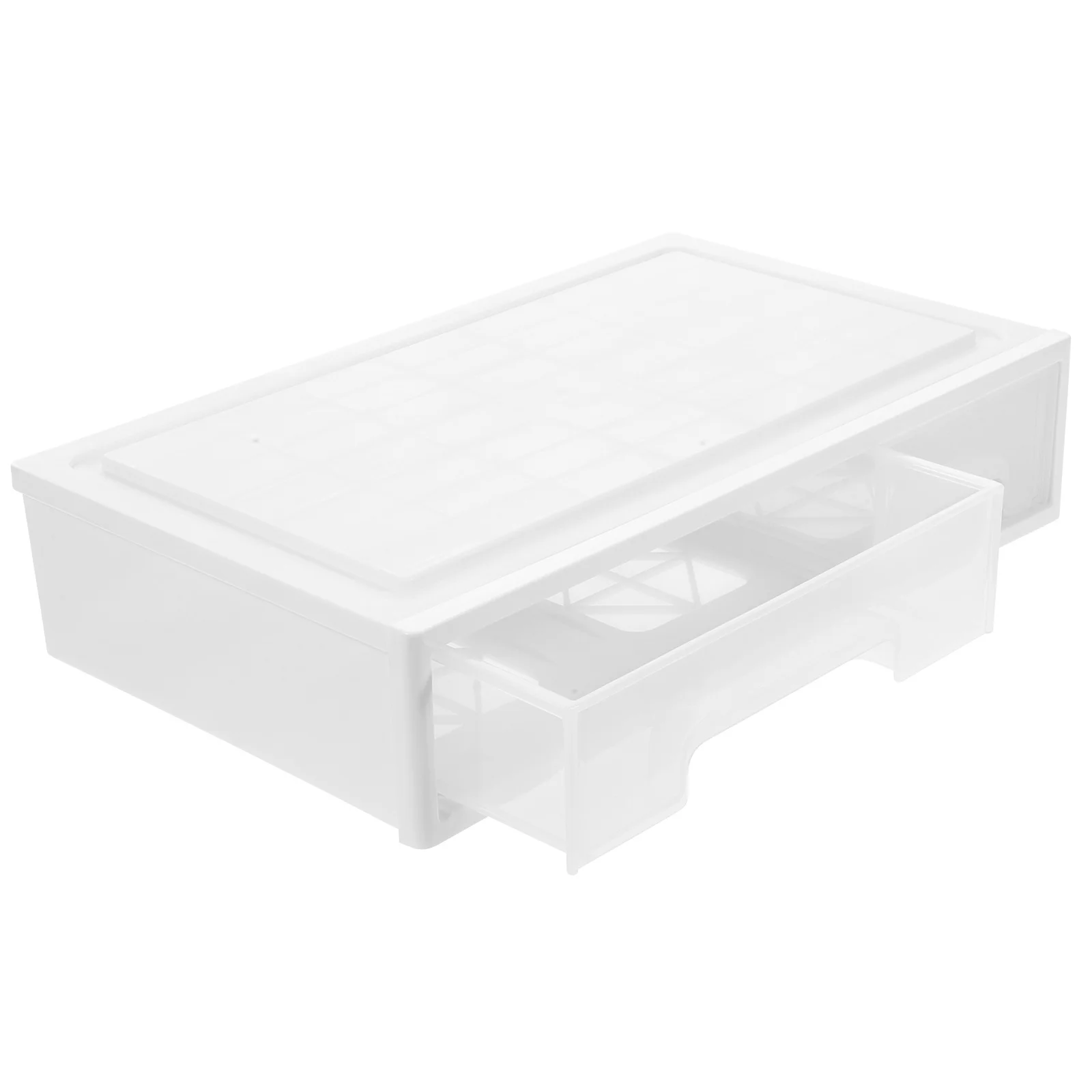 

Drawer Style Storage Box Pp Plastic Desktop Organizer For Stationery Files Sundries Large Capacity Tabletop Storage Case
