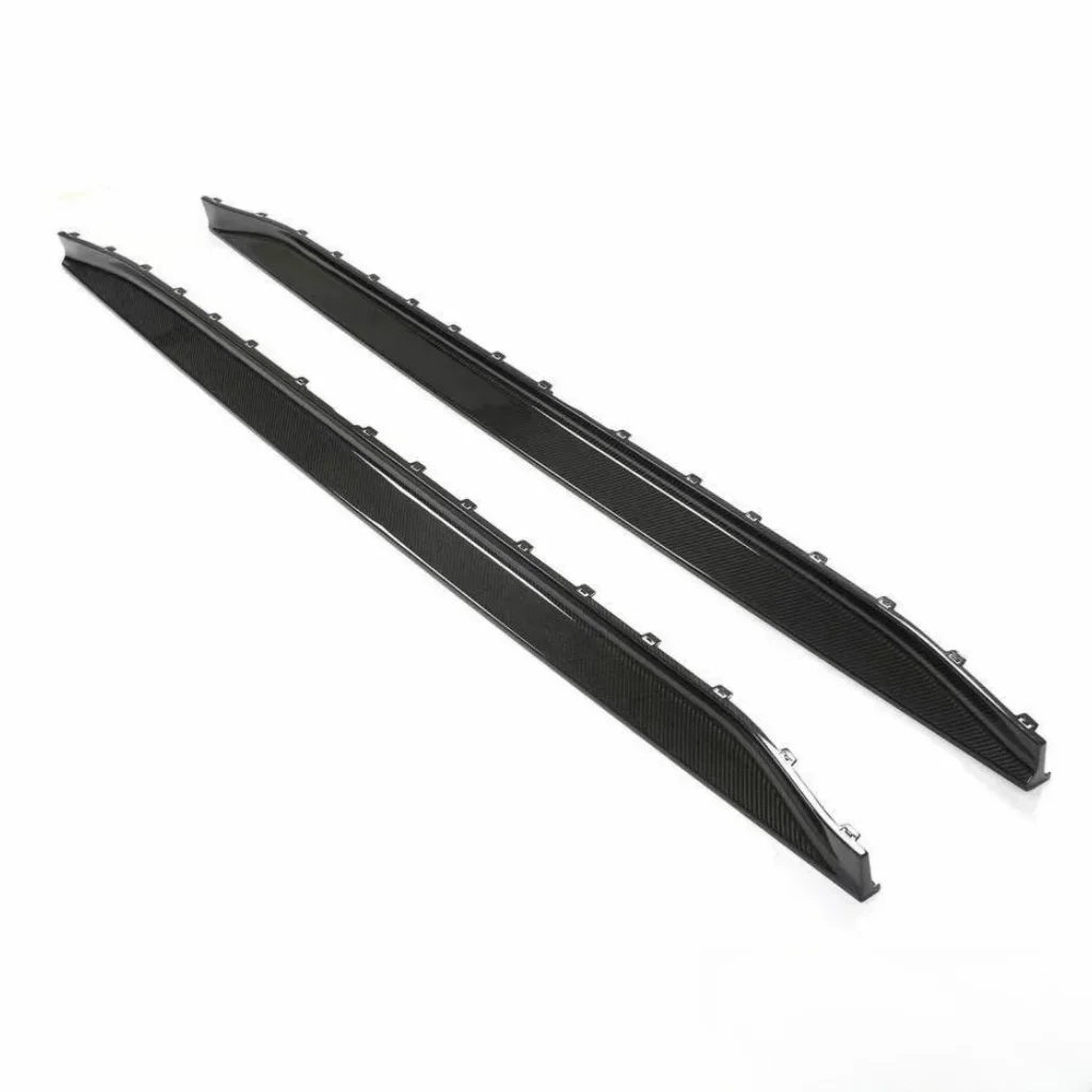 

Fitment Dry Carbon Fiber 3D Style Side Skirts for BMWS G80 M3 Sedan 2021+ Carbon Fiber Auto Side Skirt