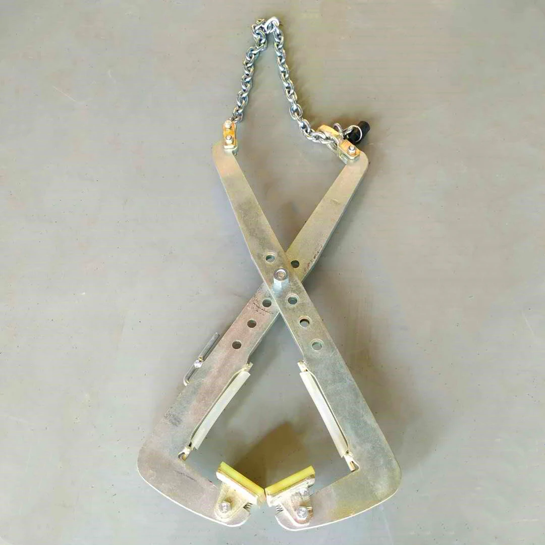 Manual Lifting Scissor Chain Clamp for Lifting Large Stone Slabs Weighing 285kg
