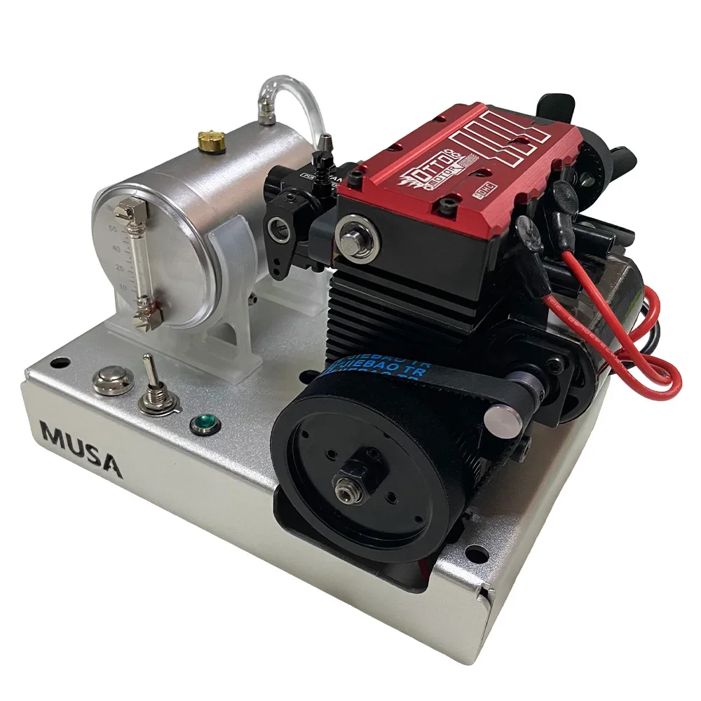 

TOYAN FS L200AC Four-stroke Air-cooled Engine Model DIY Nitro Inline Twin-cylinder Engine Model Kit Toy
