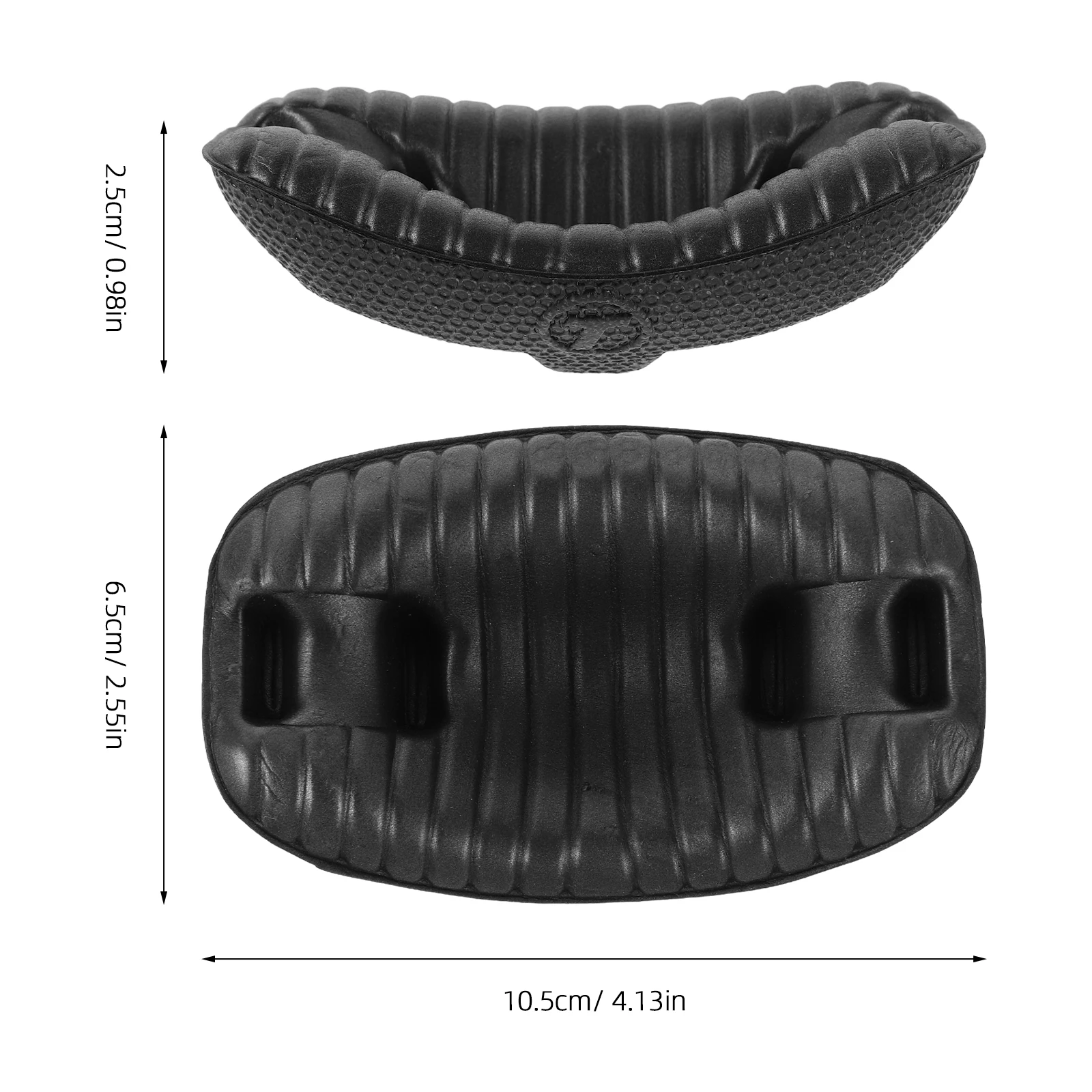 خوذة الذقن وسادة لاعب الهوكي كأس الذقن استبدال وسادة حماية الذقن للاعبي كرة القدم الهوكي الخوذات مادة الإسفنج الناعمة #6