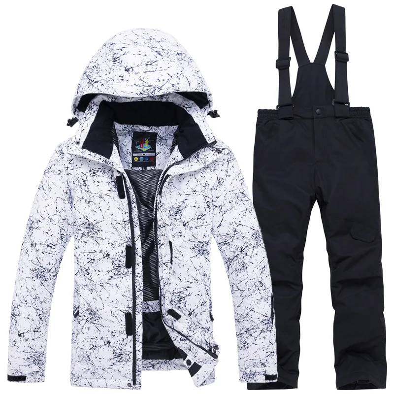 

New Children Ski Suits Girls Outdoor Sports Thickening Snowboarding Overcoats Pants Sets Winter Thermal Skiing Clothes Suits