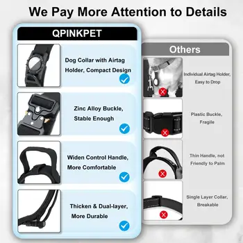 10 best sales Air tag dog collar - №6