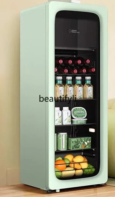

Z189 Household living room 132/92/167 L tea living room fruit preservation office refrigeration