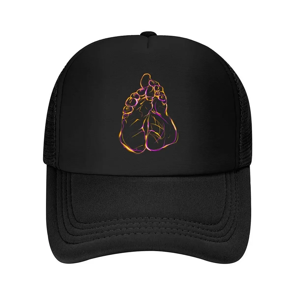 2026 “Colorful Fist” - Pop Art, Vibrant Hand Motif for Streetwear or Bold Design Mesh Baseball Cap