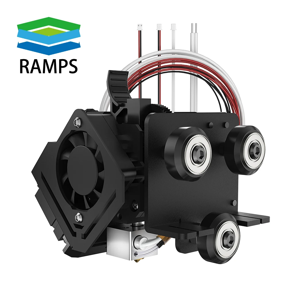 Imagem -02 - Kingroon-todos os Metal Extrusora Kit Direct Drive Hotend Curto Alcance para Impressora 3d Ender Cr10 Cr6 Kobra Chiron Mais Lk5