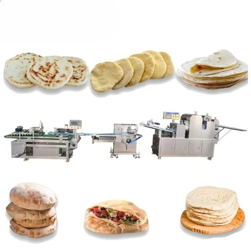 Arabic Bread Machine Bread Mixing Machine Bread Sealer Machine Dough Laminator Knead Dough Dough Printer Meat Pie Maker