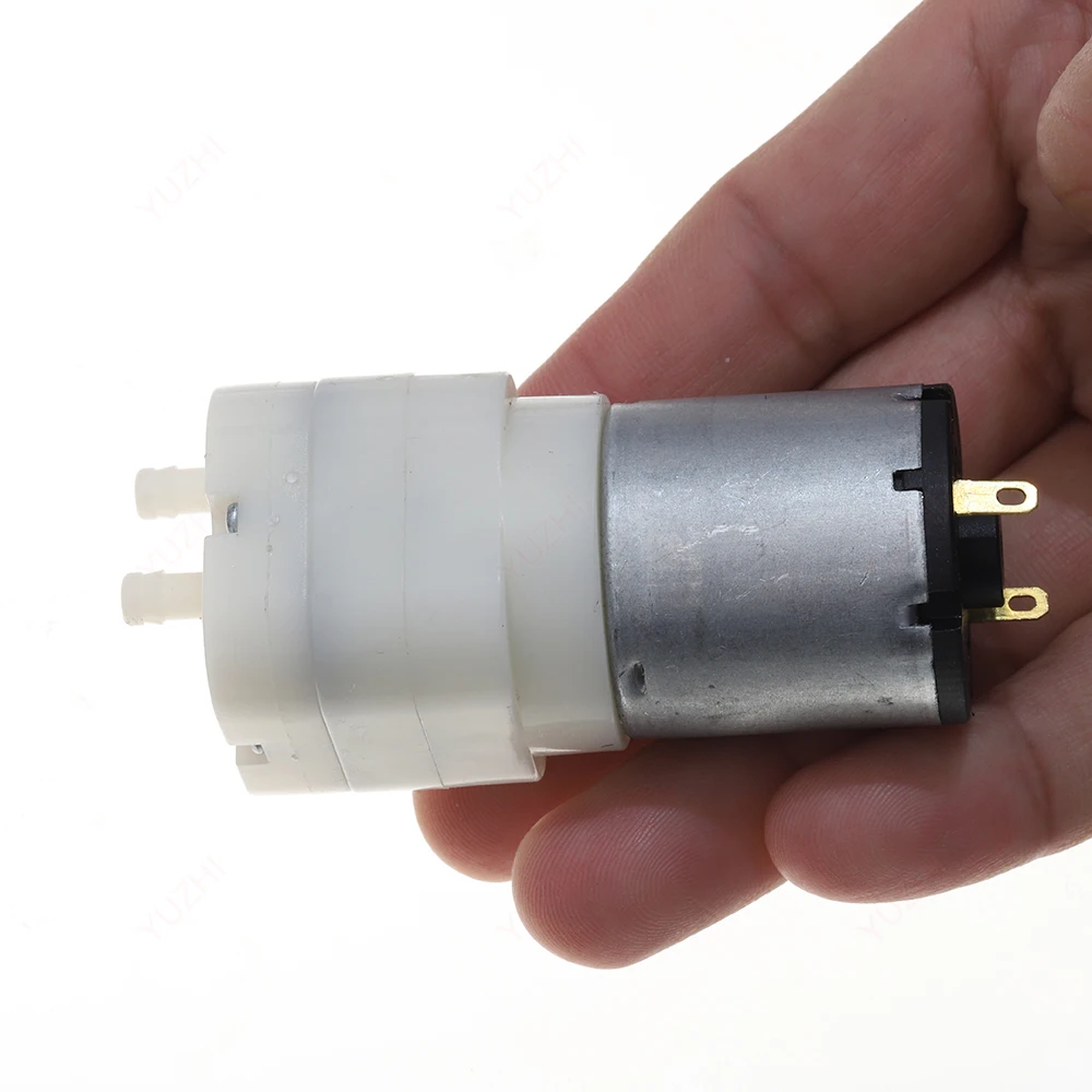 Mini Bomba de Aire -60kPa a 100kPa DC 5V 6V 7.4V 9V 12V Bomba de Aire de Alto Volumen Bomba de Aireación de Alto Flujo Micro Bomba de Diafragma