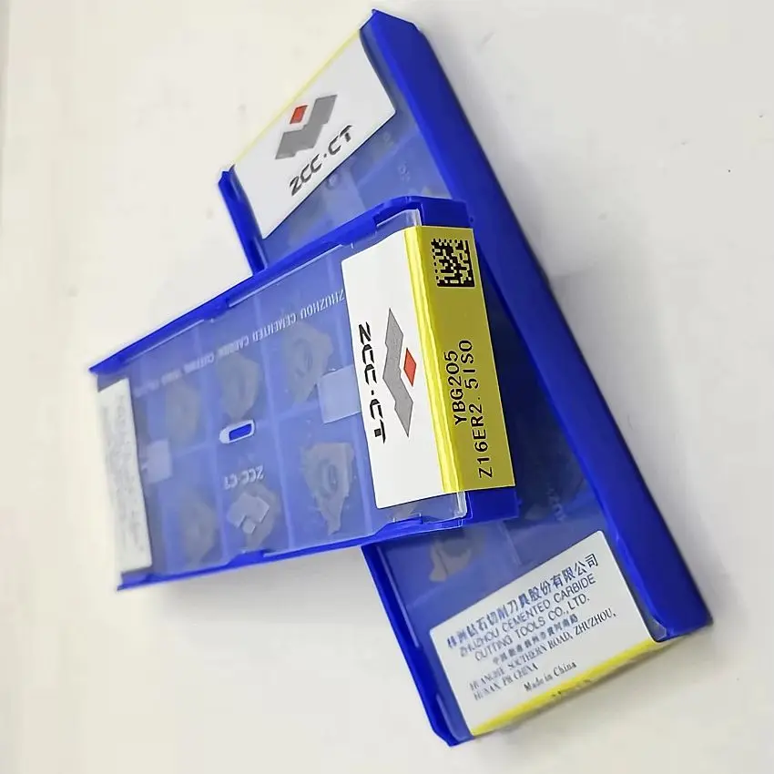 

Z16ER2.0ISO YBG205/Z16ER2.5ISO YBG205/Z16IR2.0ISO YBG205/Z16IR2.5ISO YBG205 ZCC.CT CNC blade carbide inserts Thread inserts