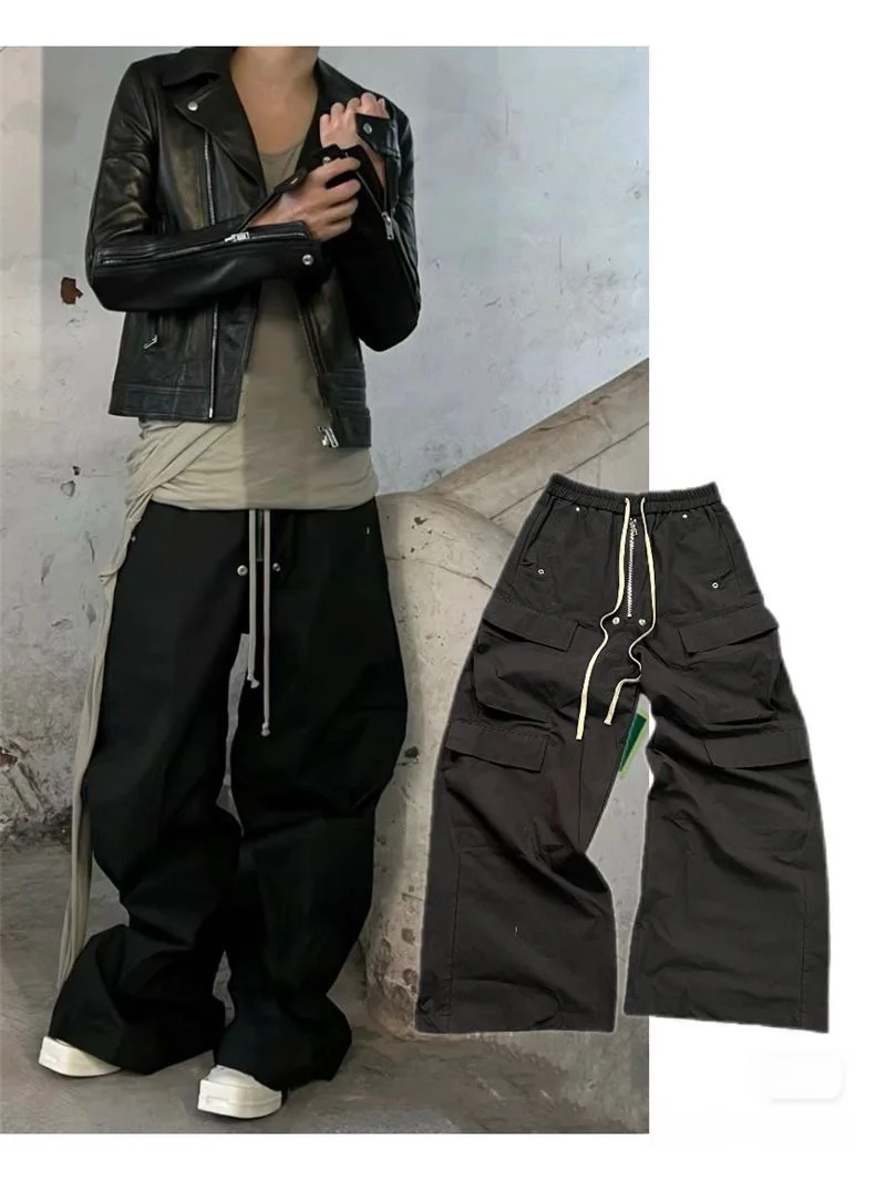 

K Sle Широкие брюки Свободные прямые длинные брюки для спецодежды Faion Urban Повседневные летние молодежные брюки Bla Wind Bela