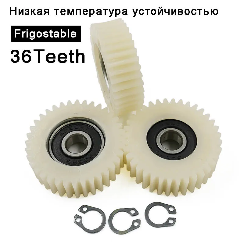 

36T 1M Motor Gear of Electric Vehicle 36 Teeth Good Low Temperature Performance Nylon Black Bearing Cog Wheels