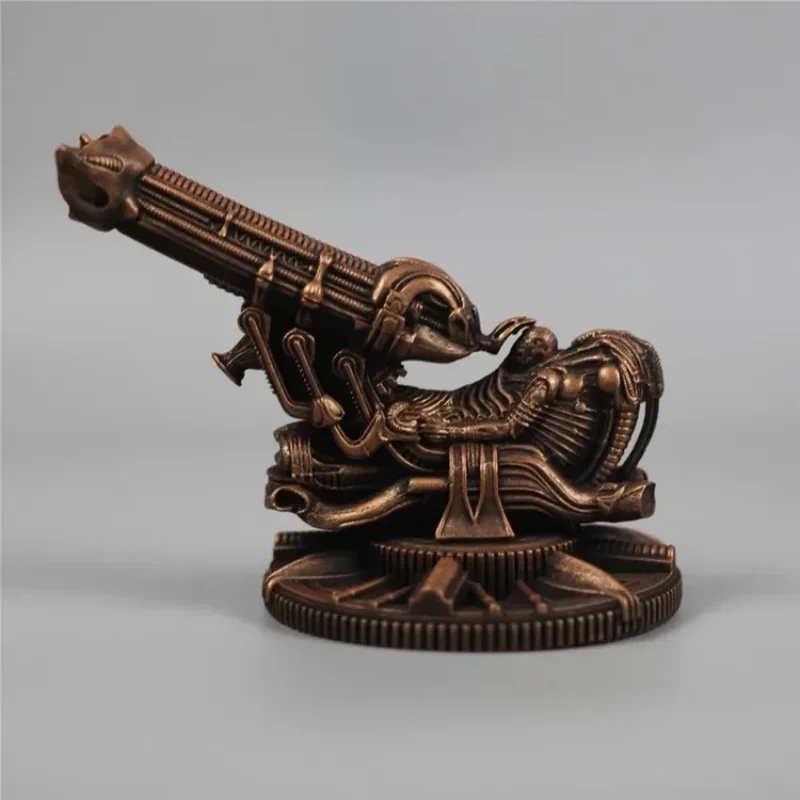 H. R. Giger AVP Prometheus Space Jockey Cannon Modell Lustige Serie Statue Harz Action Puppe Spielzeug Desktop Ornament