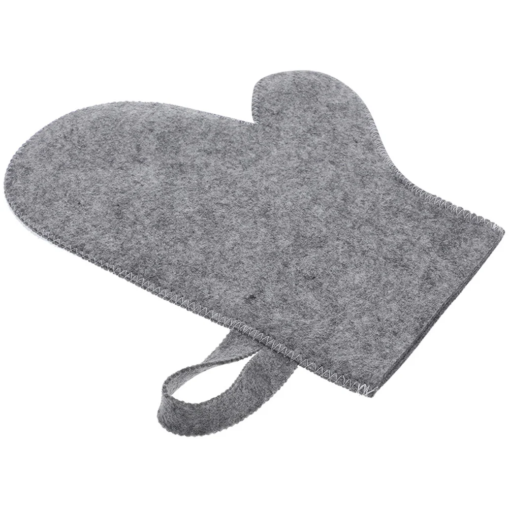 قفاز ساونا للحماية من الحرارة للاستحمام، قفاز ساونا للجنسين، خفيف الوزن، سهل التخزين #2