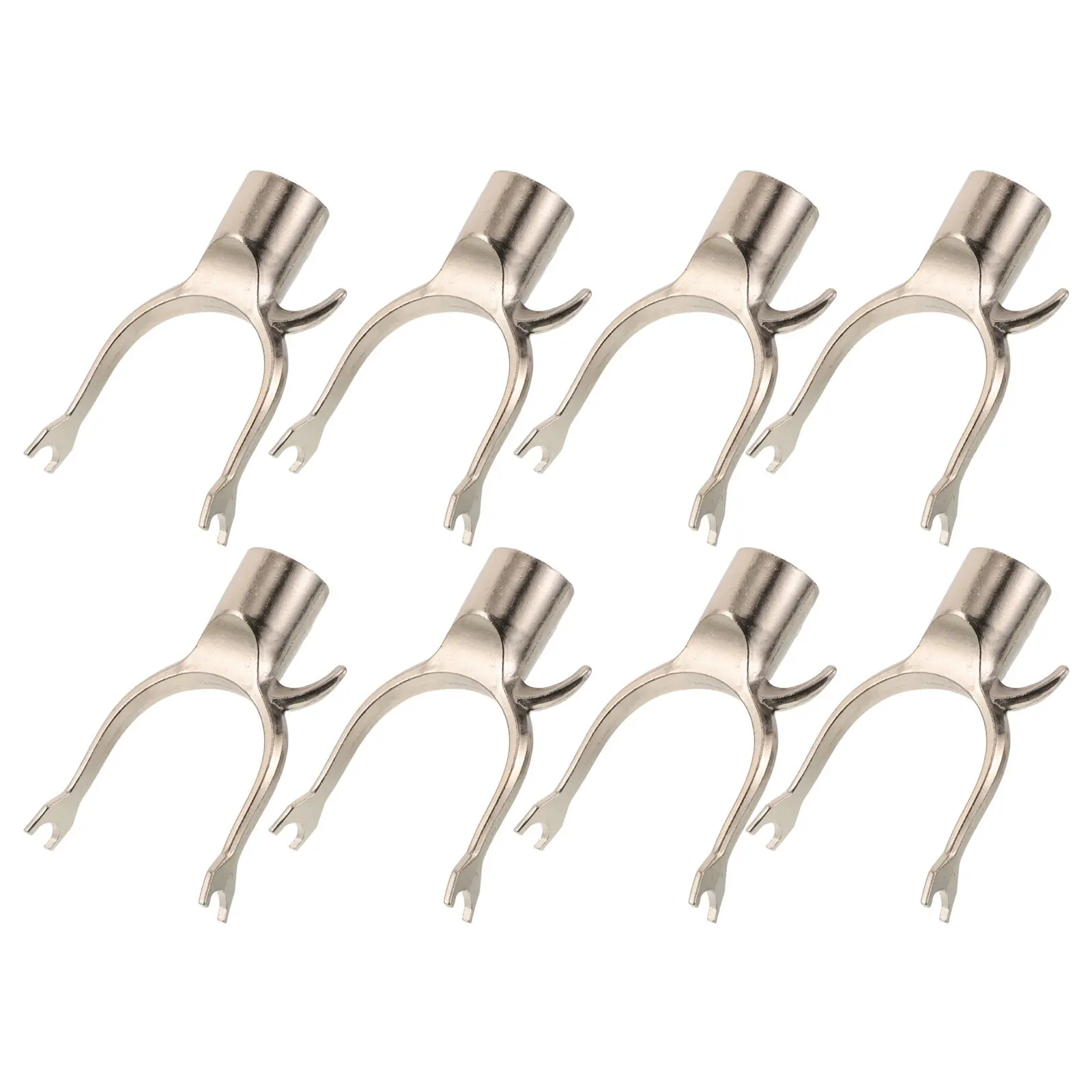 8Pcs Metal Tree Branch Support Forks for Fruit Trees – Orchard Plant Limb Holder to Prevent Breakage, Fits 0.8