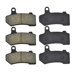 Motorcycle Front Rear Brake Pads Disks For Harley Davidson Road King Street Road Glide Electra Glide FLHR FLHX FLTR 2008-2018