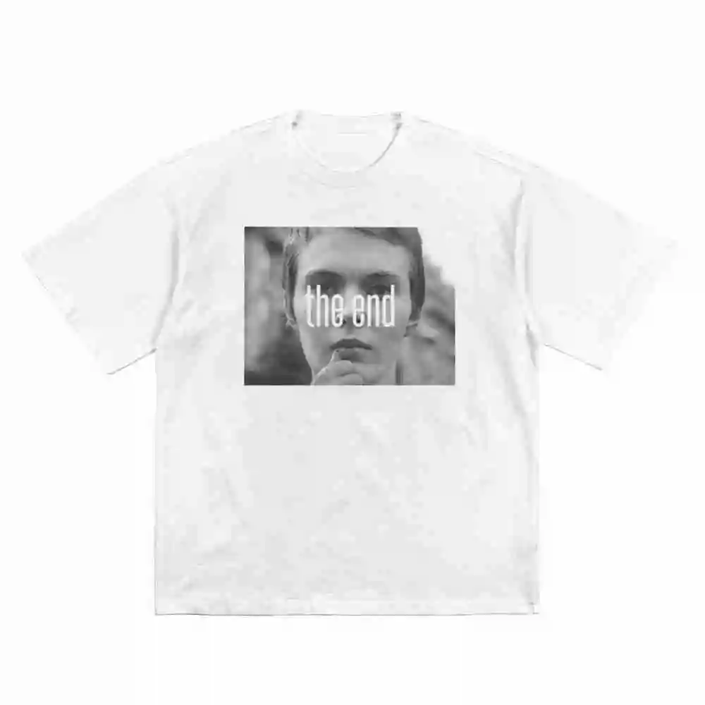 Jean Luc Godard A Bout De Souffle Breathless Short Sleeve Tee 100% Cotton T-Shirt
