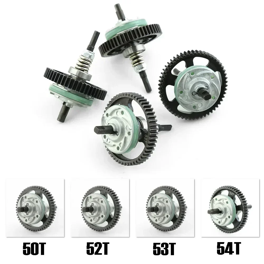 Metal 6878 Differential Gear Complete Slipper Clutch 50T 52T 53T 54T For TRX Slash 4X4 / Stampede Rustle 4X4 1:10 RC Car