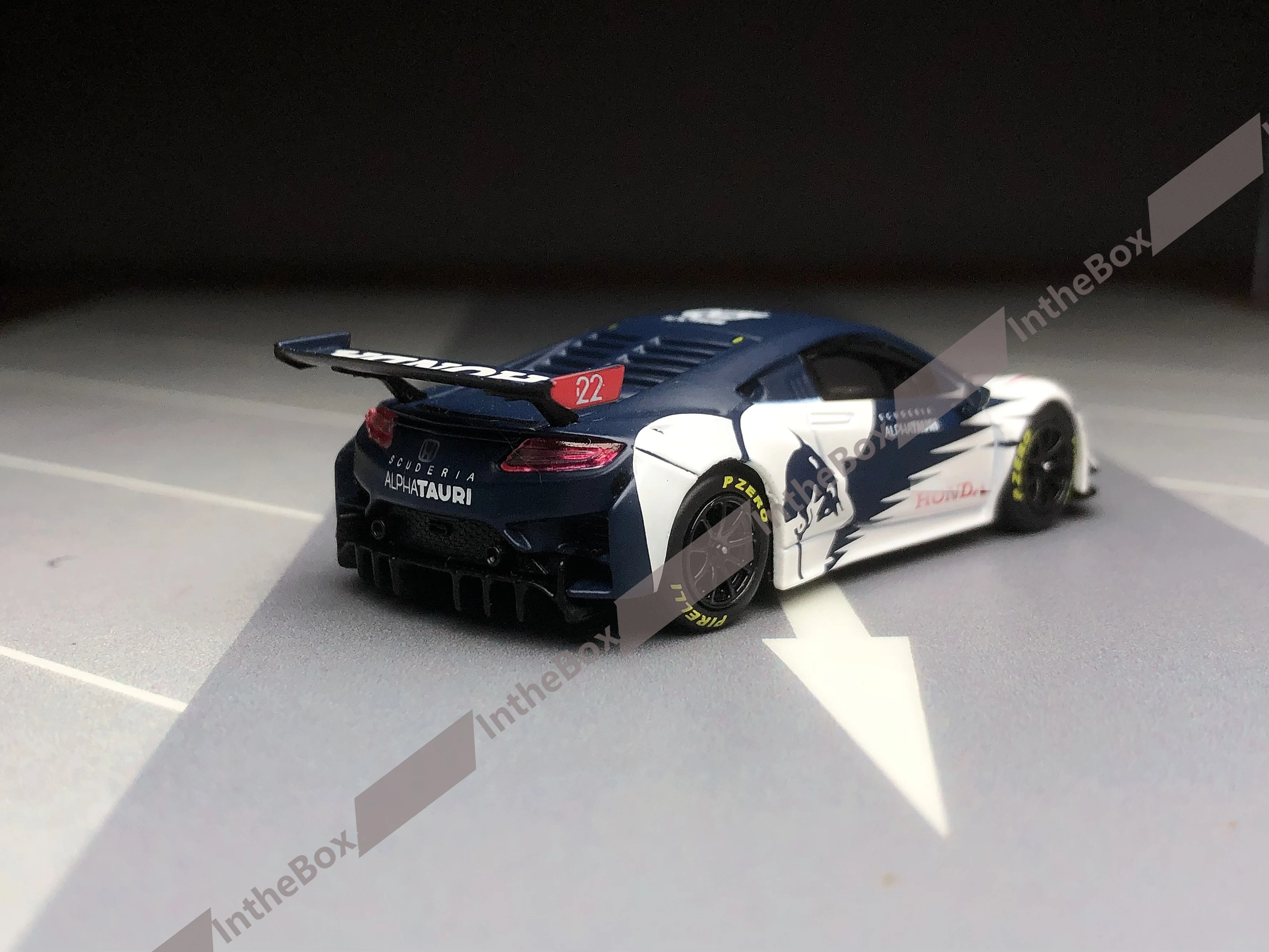 SEP 2024 Mini GT #761 NSX GT3 EVO AlphaTauri 2023 Formula 1/64 Diecast Model Car Collection Limited Edition Hobby Toys