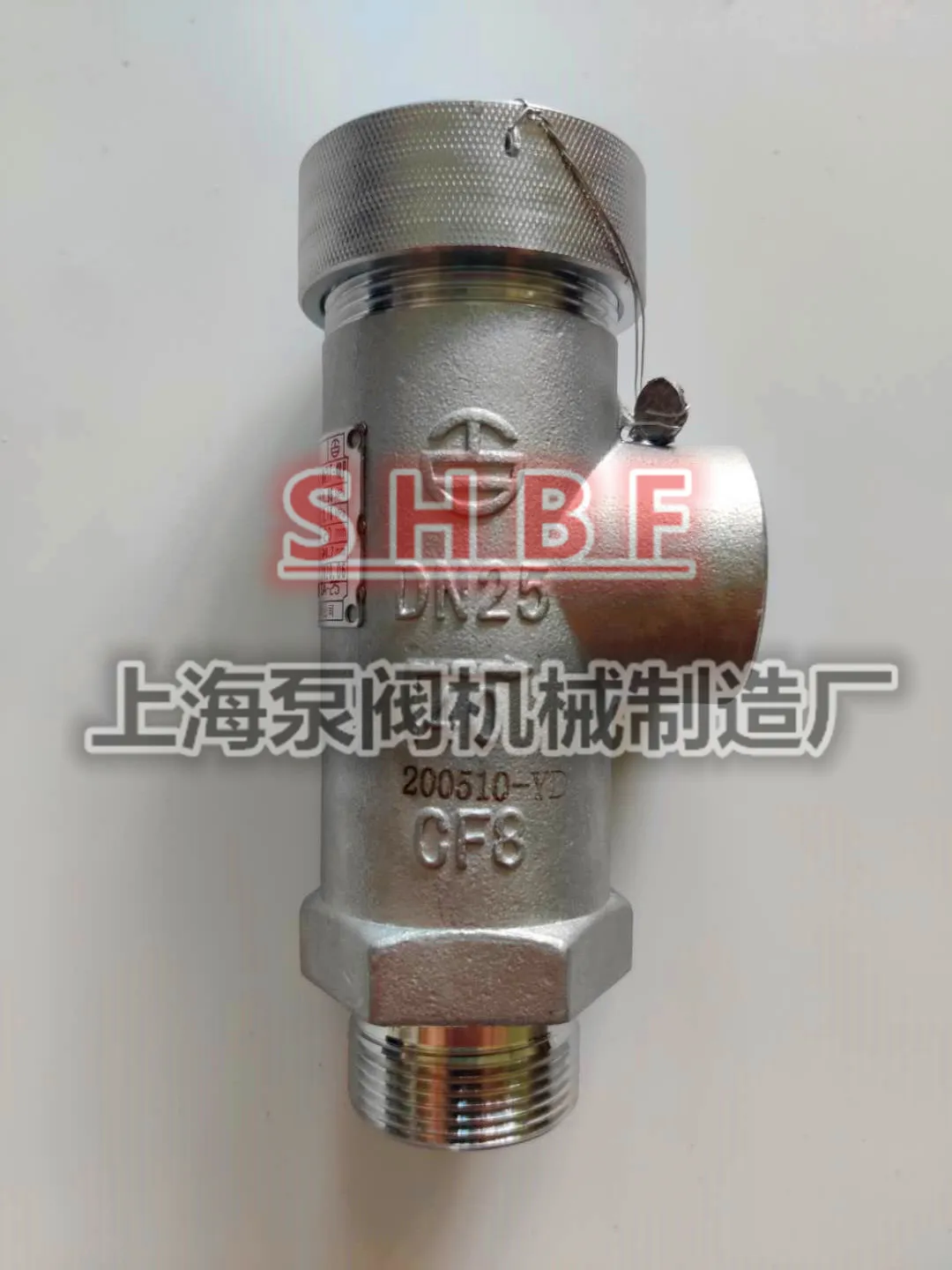 Shanghai Baitu cryogenic safety valve DA21F-40P liquid nitrogen liquid oxygen LNG cryogenic safety valve DA-10 15 25