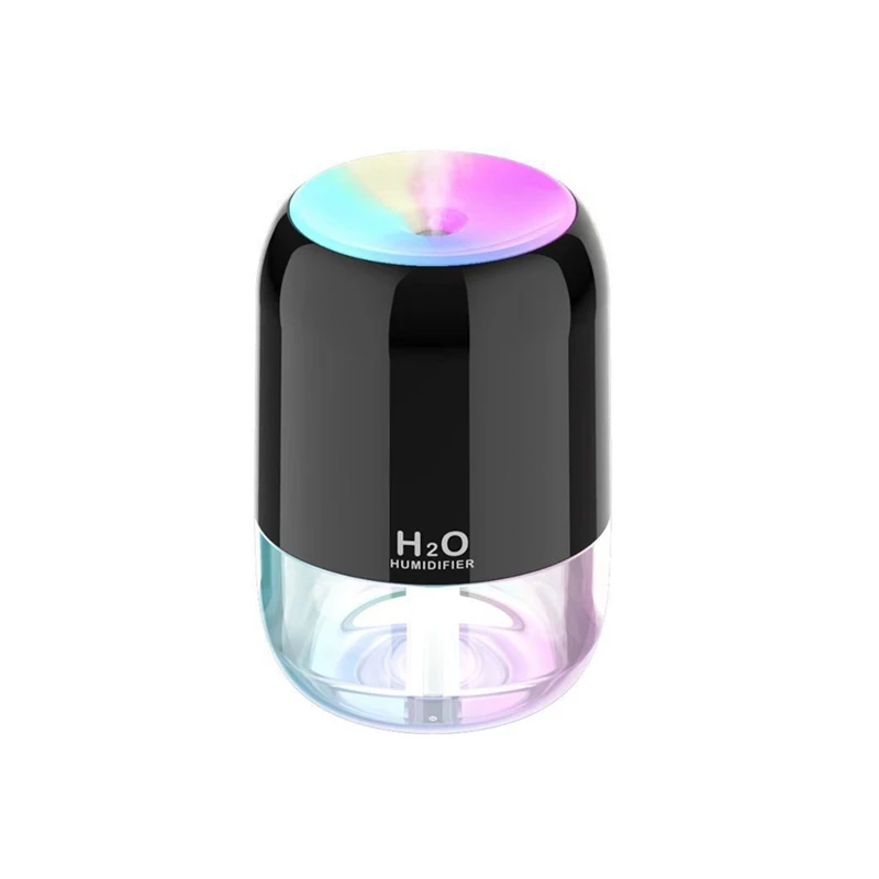 

USB Air Humidifier Atmosphere Light Fragrance Intelligent Spray Colorful Aromatherapy Diffuser Humidifier For Car Home