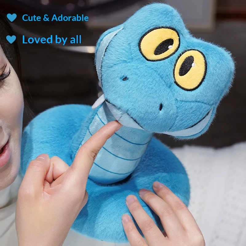 ตุ๊กตาดิสนีย์ ซูโทเปีย 2 แก๊รี่ งู ขนาด 20-25 ซม. ตุ๊กตาขนนุ่มน่ากอด ของเล่นซานต้าคริสต์มาสสำหรับเด็กและแฟนๆ