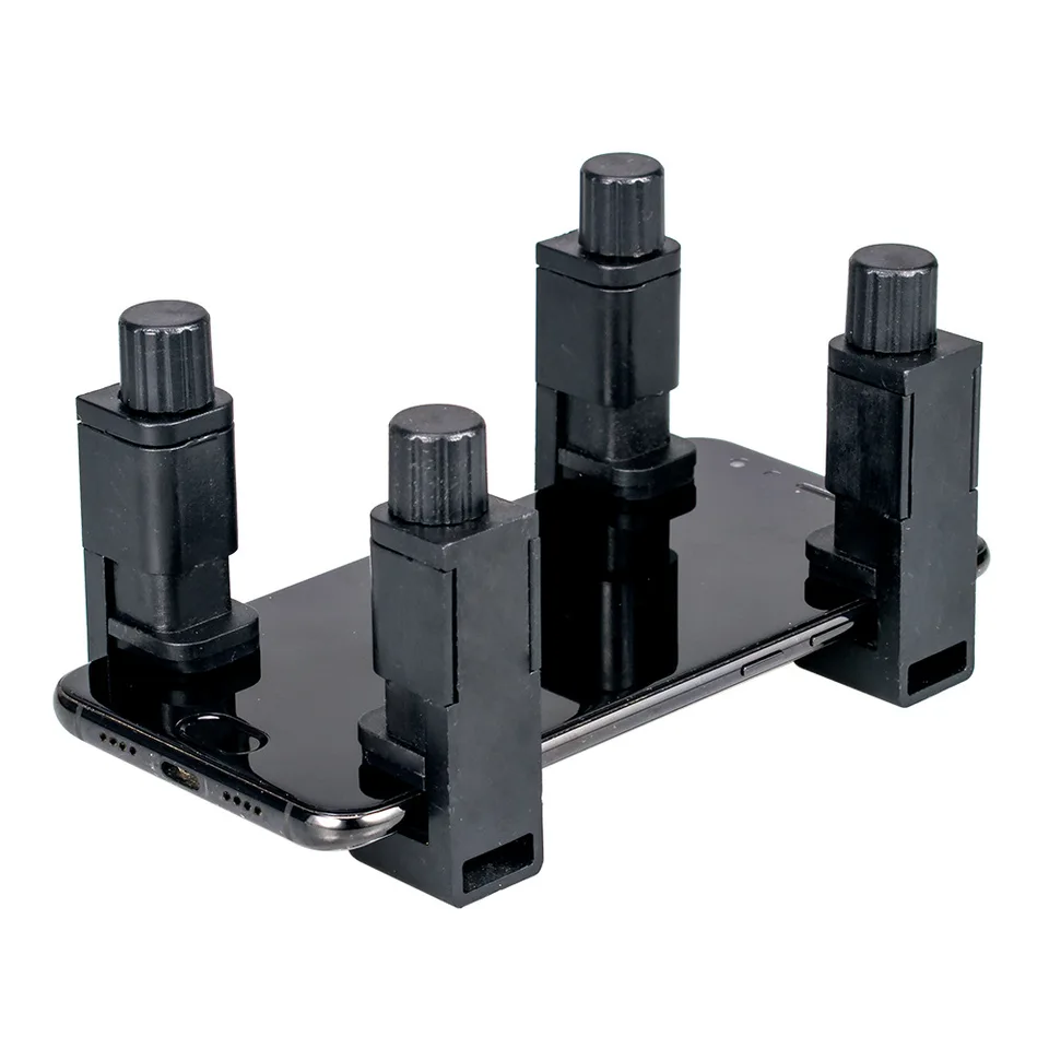Clip Ajustable Negro Abrazadera Fija Para Herramientas De Reparación De Teléfonos Móviles Pantalla LCD Sujeción Clip Herramientas De Reparación 4