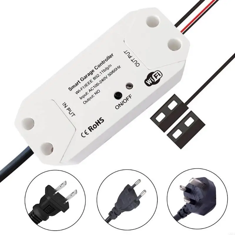 G88A EU/UK/US Garage Door Opener Real time Monitoring Automatic Open Garage Durable