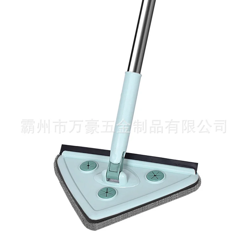 Large and small triangle wringing wiper blade, hand free washing, hand wringing, lazy mop cloth, wiping glass ceiling, magic