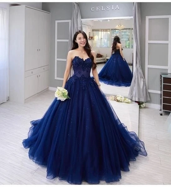 

ANGELSBRIDEP Sweetheart Ball Gown Quinceanera Dresses Sweet 16 Charming Applique Ruffle Formal Birthday Party Gowns Hot Sale