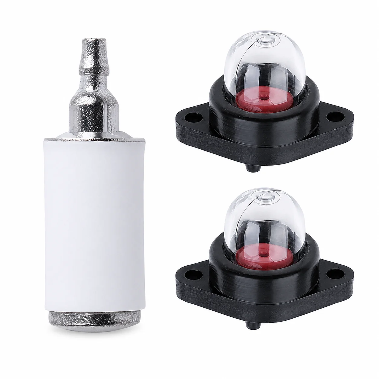 Primer Bulb Fuel Filter Kit For Poulan 2150 2155 2175 2250 2375 2450 Chainsaw, Replaces 188-513 530047213 530071835 Tune Up Kit