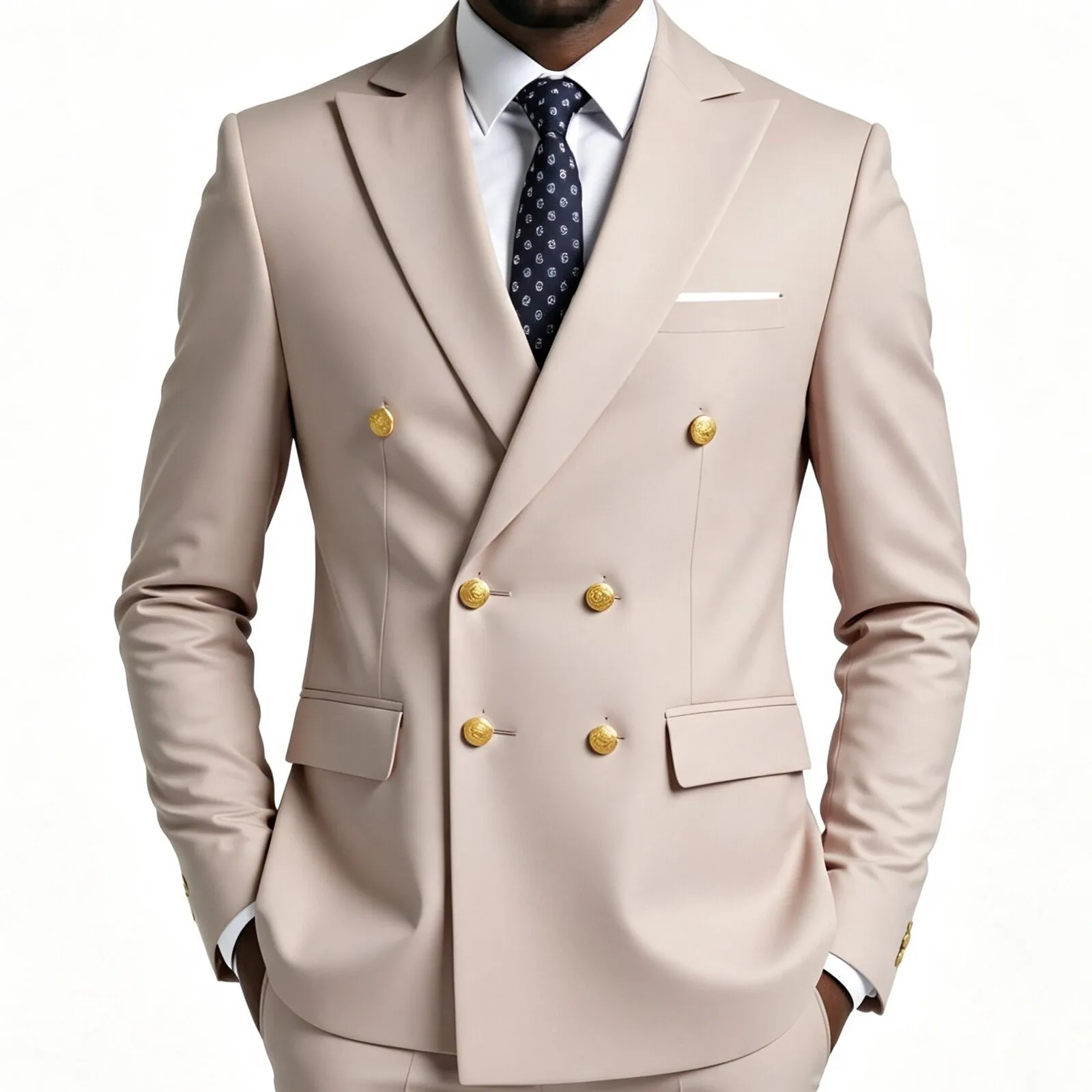 Thumbnail 4 - #25 Cheap Mens Double Breasted Suits Worth Buying