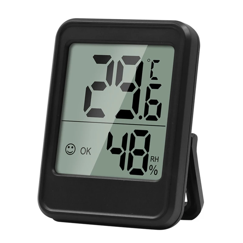 Termômetro higrômetro, medidor digital umidade, termômetro, temperatura para tablet/superfície