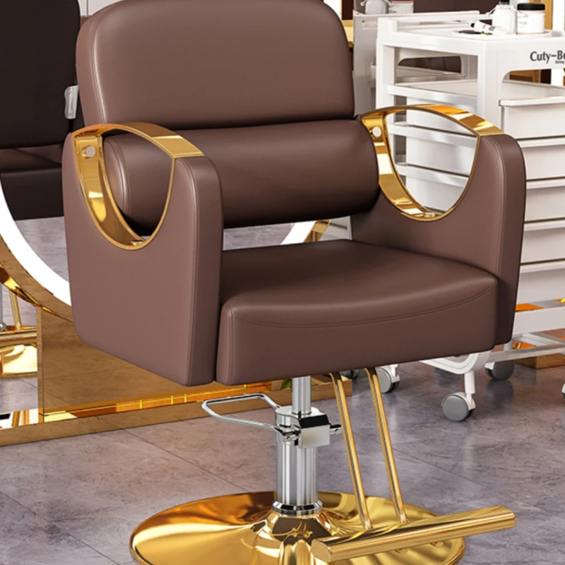 Hairdresser Chair Bedroom Furniture Barbershop Professional Barber Armchairs Nail Salon Chairs Rolling Pedicure Beauty Equipment