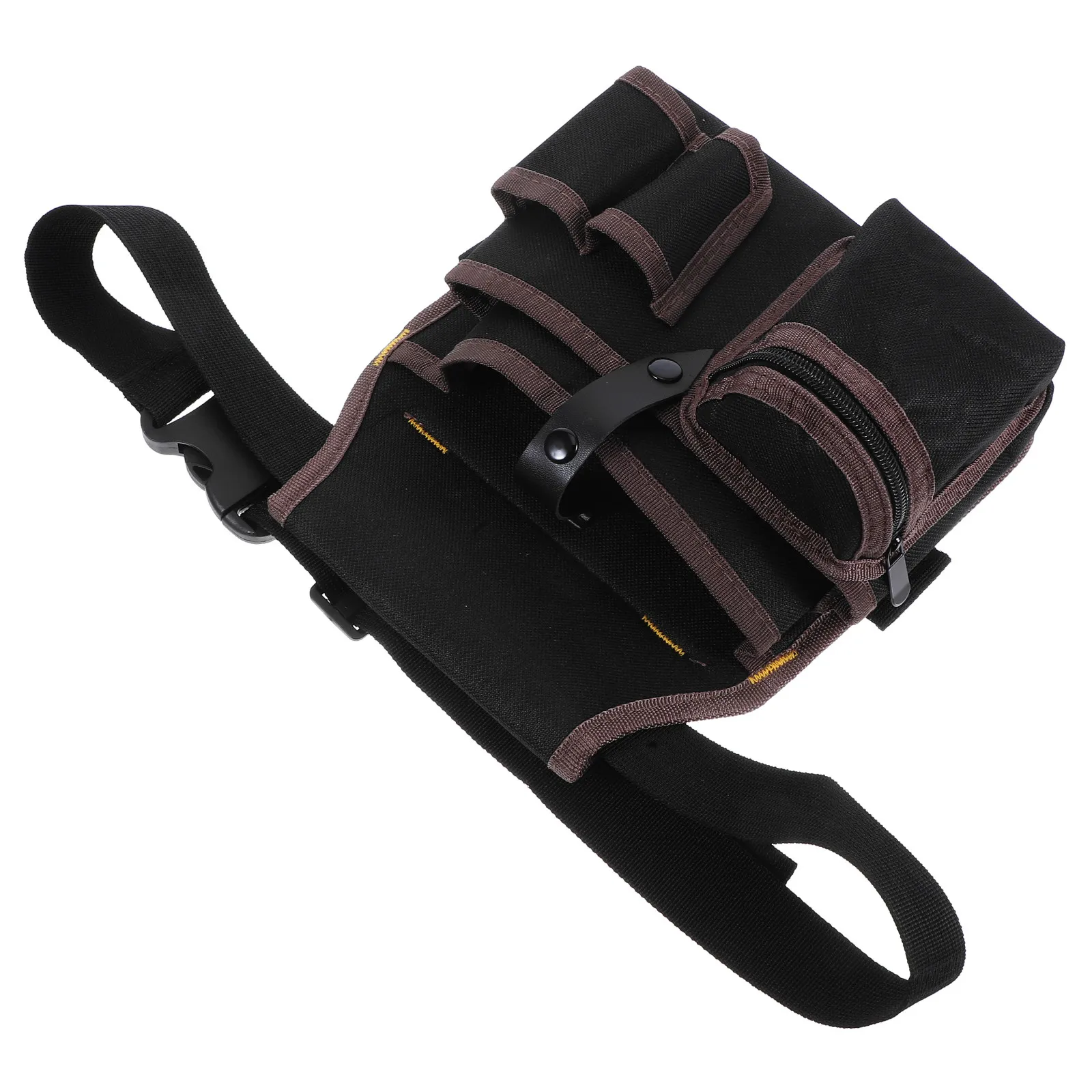 

1 шт. Премиум-сумка для инструментов электрика из утолщенной ткани Оксфорд, поясная сумка с несколькими отделениями для эффективной работы на объекте