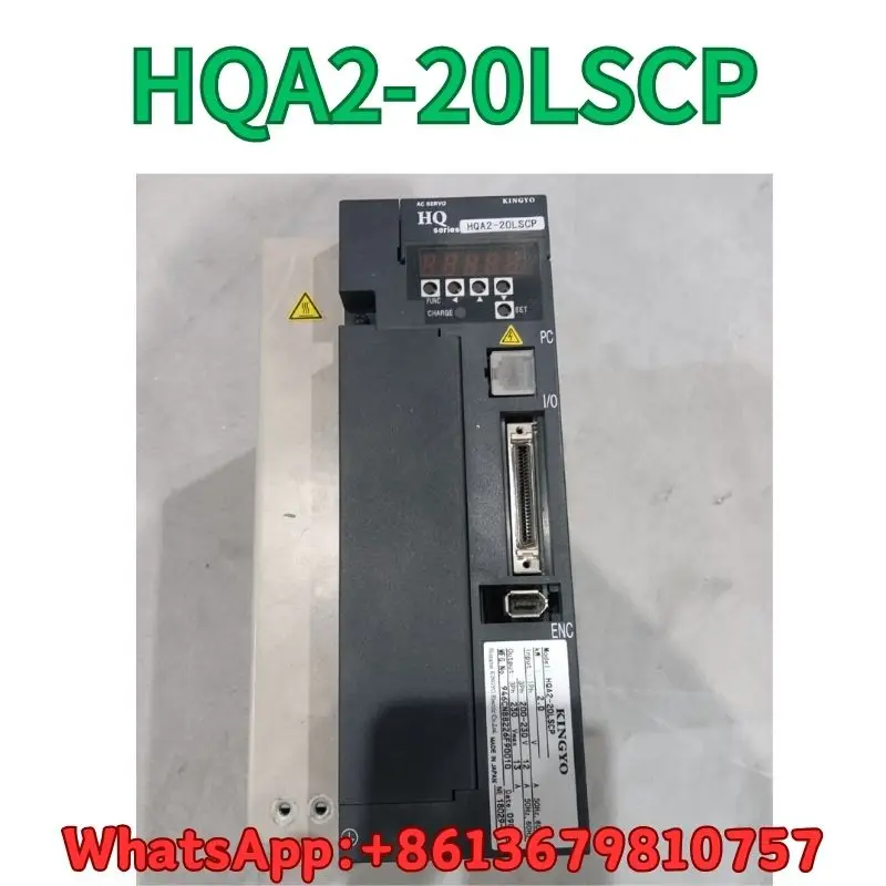 

second-hand Servo driver HQA2-20LSCP 2.0KW test OK Fast Shipping